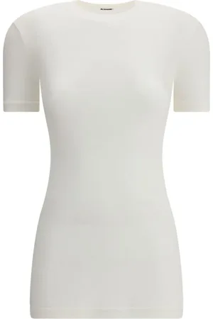 Jil Sander Damen, Oberteile, Weiß, MGröße: