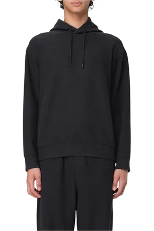 Emporio Armani Herren, Sweatshirts & Hoodies, Schwarzk, 3XLGröße: