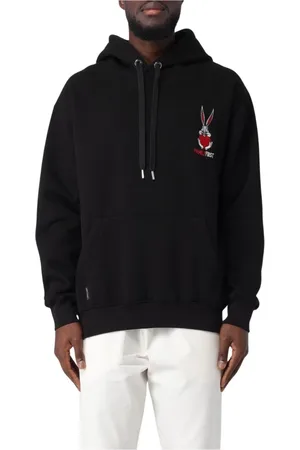 Family First Herren, Sweatshirts & Hoodies, Schwarzk, LGröße: