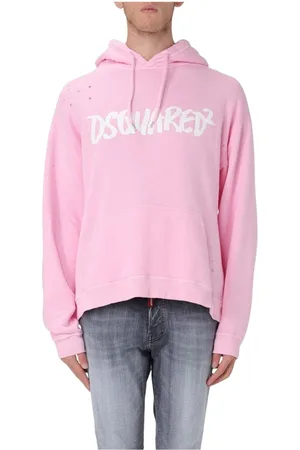 Dsquared2 Herren, Sweatshirts & Hoodies, Rosa, SGröße:
