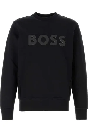 HUGO BOSS Herren, Sweatshirts & Hoodies, Schwarzk, MGröße: