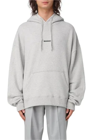 BONSAI Herren, Sweatshirts & Hoodies, Grau, MGröße: