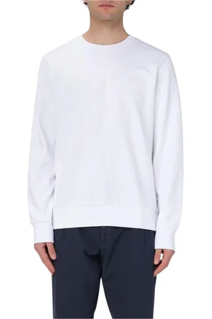 HUGO BOSS Herren, Sweatshirts & Hoodies, Weiß, MGröße: