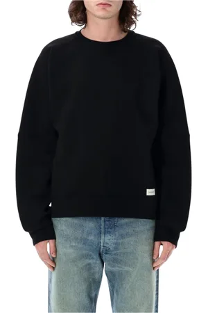 Saint Laurent Herren, Sweatshirts & Hoodies, Schwarzk, LGröße: