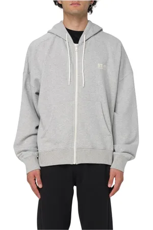 Golden Goose Herren, Sweatshirts & Hoodies, Grau, MGröße: