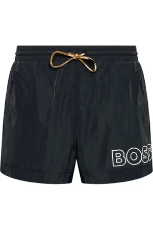 HUGO BOSS Herren, Bademode, Schwarzk, SGröße: