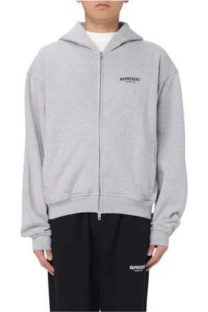 Represent Herren, Sweatshirts & Hoodies, Grau, MGröße: