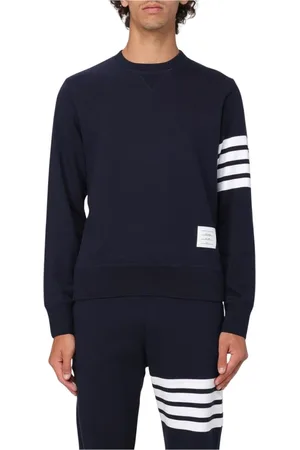 Thom Browne Herren, Sweatshirts & Hoodies, Blau, MGröße: