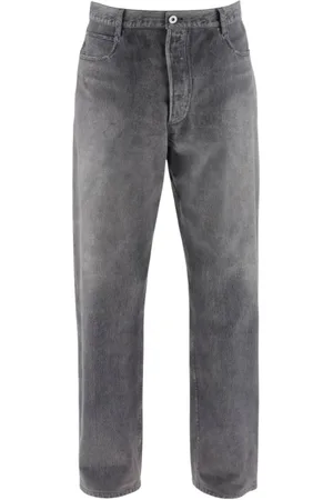 Bottega Veneta Herren, Jeans, Grau, MGröße: