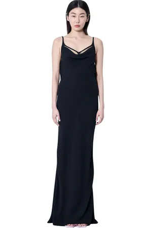 MUGLER Damen, Kleider, Schwarzk, SGröße: