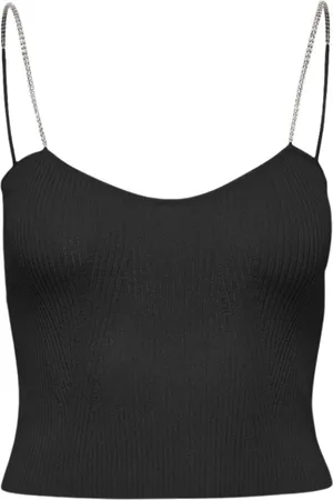 ONLY Damen, Oberteile, Schwarzk, MGröße: