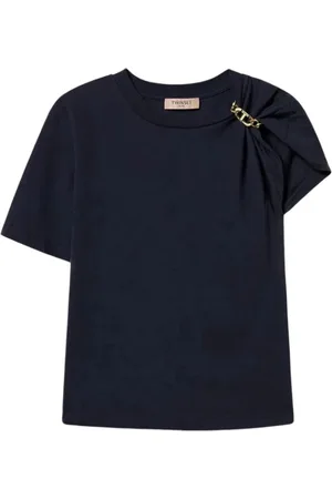 Twin-Set Damen, Oberteile, Blau, MGröße: