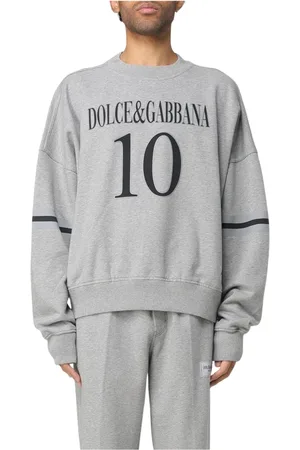 Dolce & Gabbana Herren, Sweatshirts & Hoodies, Grau, LGröße: