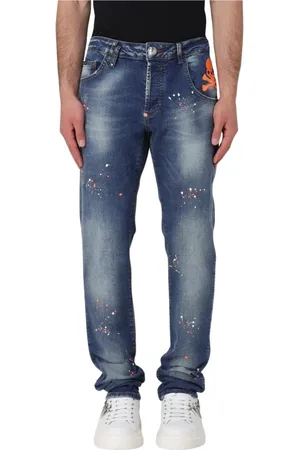 Philipp Plein Herren, Jeans, Blau, W35Größe: