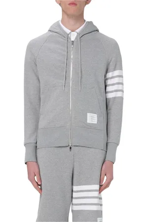 Thom Browne Herren, Sweatshirts & Hoodies, Grau, MGröße: