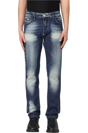 Philipp Plein Herren, Jeans, Blau, W32Größe: