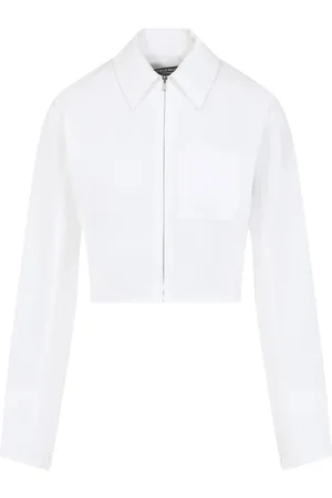 Jacquemus Damen, Jacken, Weiß, SGröße:
