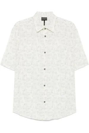 Emporio Armani Herren, Shirts, Weiß, MGröße: