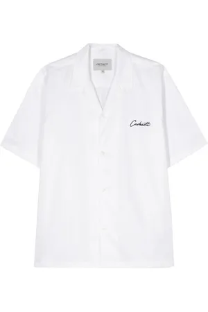 Carhartt Herren, Shirts, Weiß, MGröße: