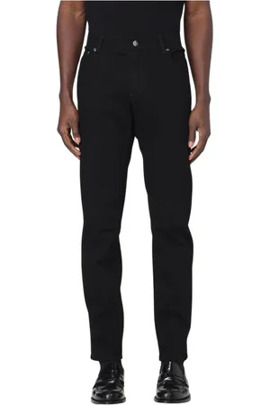 Dolce & Gabbana Herren, Jeans, Schwarzk, LGröße: