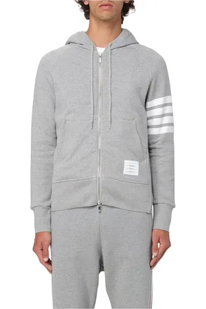 Thom Browne Herren, Sweatshirts & Hoodies, Grau, LGröße:
