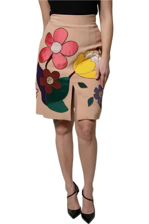 Dolce & Gabbana Damen, Röcke, Mehrfarbig, 2XSGröße: