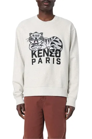 Kenzo Herren, Sweatshirts & Hoodies, Grau, MGröße: