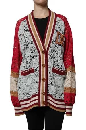 Dolce & Gabbana Damen, Strickwaren, Mehrfarbig, 2XSGröße: