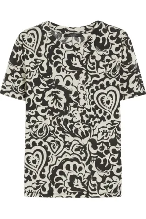 Max Mara Damen, Oberteile, Mehrfarbig, LGröße:
