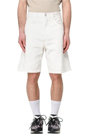 Carhartt Herren, Shorts, Weiß, SGröße: