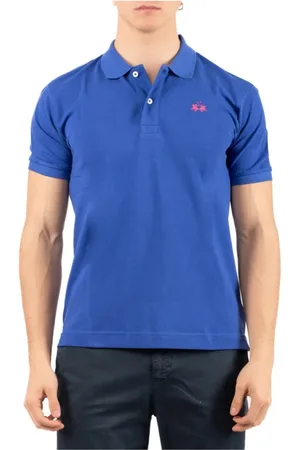 La Martina Herren, Oberteile, Blau, LGröße: