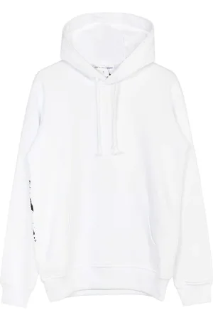 Comme des Garçons Herren, Sweatshirts & Hoodies, Weiß, LGröße: