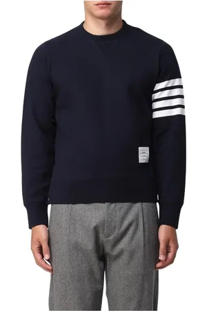 Thom Browne Herren, Sweatshirts & Hoodies, Blau, MGröße: