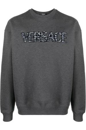 VERSACE Herren, Sweatshirts & Hoodies, Grau, SGröße: