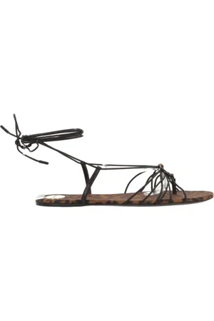 Saint Laurent Damen, Schuhe, Braun, 37 1/2 EUGröße: