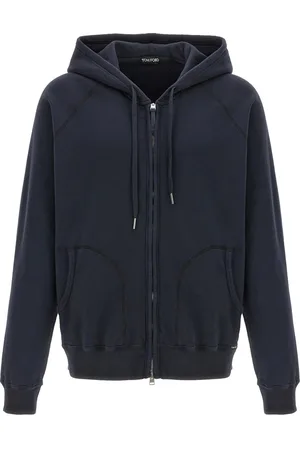 Tom Ford Herren, Sweatshirts & Hoodies, Blau, LGröße: