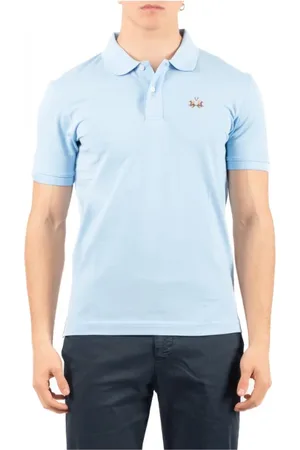 La Martina Herren, Oberteile, Blau, MGröße: