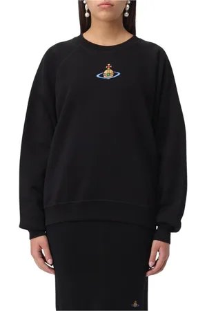 Vivienne Westwood Damen, Sweatshirts & Hoodies, Schwarzk, SGröße: