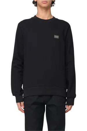 Dolce & Gabbana Herren, Sweatshirts & Hoodies, Schwarzk, MGröße: