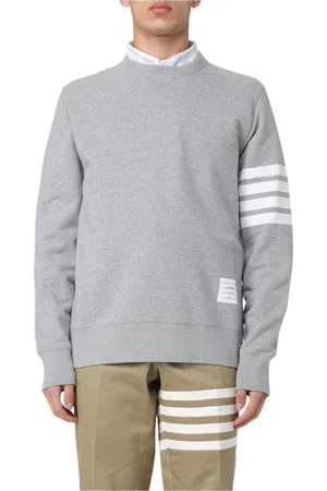 Thom Browne Herren, Sweatshirts & Hoodies, Grau, LGröße: