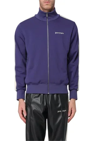Palm Angels Herren, Sweatshirts & Hoodies, Blau, SGröße: