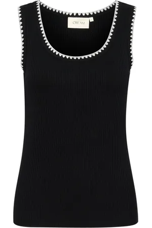 Cream Damen, Oberteile, Schwarzk, XSGröße: