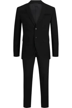 JACK & JONES Herren, Anzüge, Schwarzk, 2XLGröße: