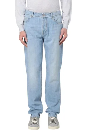 Brunello Cucinelli Herren, Jeans, Blau, 3XLGröße: