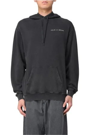 Maison Labiche Herren, Sweatshirts & Hoodies, Schwarzk, XLGröße: