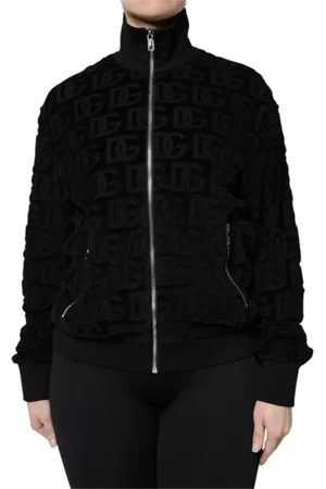 Dolce & Gabbana Damen, Sweatshirts & Hoodies, Schwarzk, XSGröße: