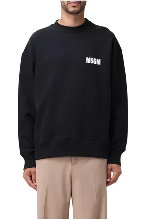 Msgm Herren, Sweatshirts & Hoodies, Schwarzk, XLGröße: