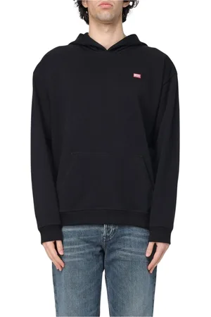 Diesel Herren, Sweatshirts & Hoodies, Schwarzk, XLGröße: