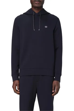 Emporio Armani Herren, Sweatshirts & Hoodies, Blau, 2XLGröße: