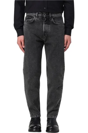 AMISH Herren, Jeans, Schwarzk, W32Größe: